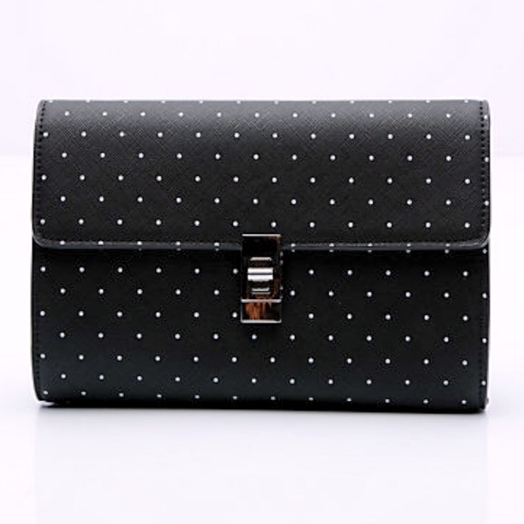 Textured Faux Leather Crossbody Bag - Picture 1 of 10